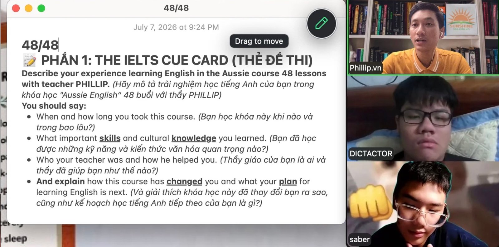 Lớp VIP 1:2
